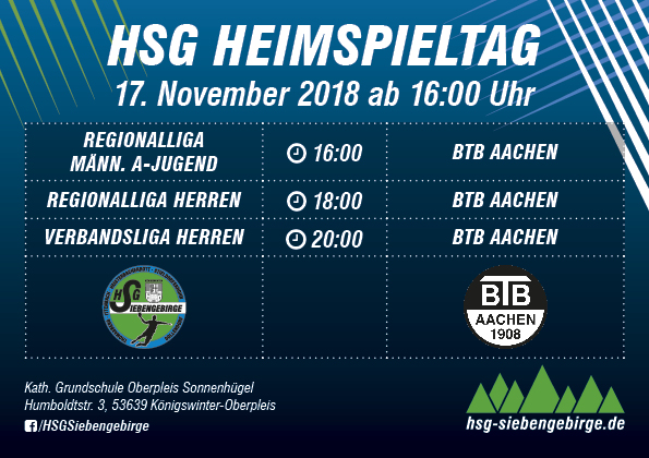 HSG Heimspieltag 17 11 2018