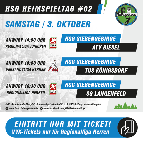 HSG Heimspieltag 03 10 2020